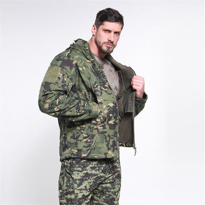 Stylish Camouflage Military Jacket