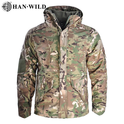 Military Fleece Waterproof Jacket - Lifetane